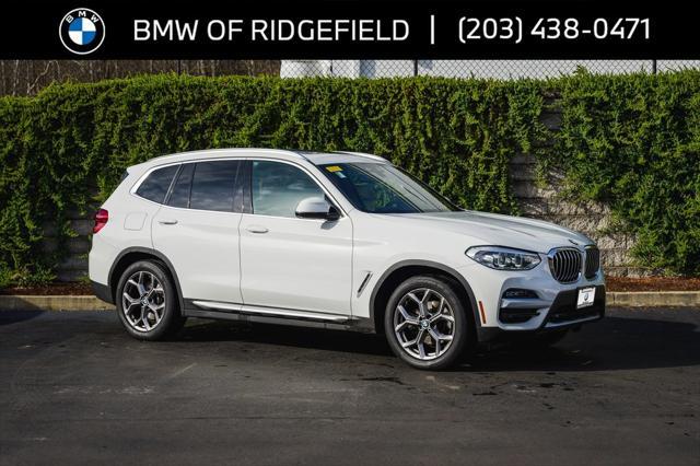 used 2021 BMW X3 car, priced at $33,090