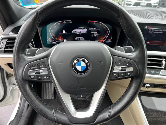 used 2019 BMW 330 car, priced at $22,290
