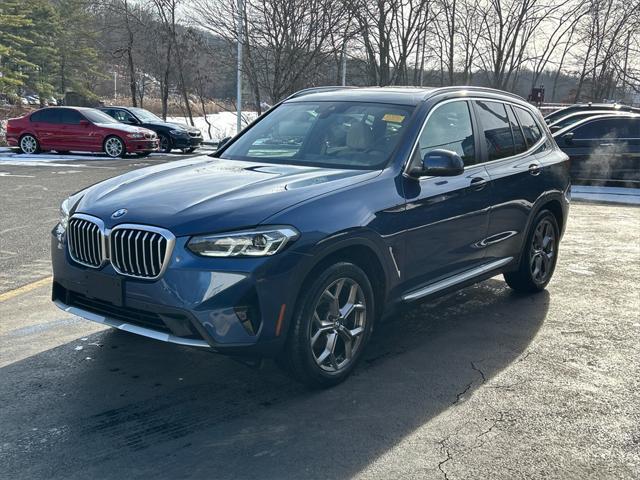 used 2022 BMW X3 car, priced at $35,190