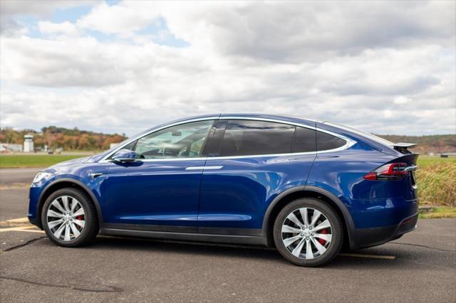 used 2020 Tesla Model X car, priced at $44,990