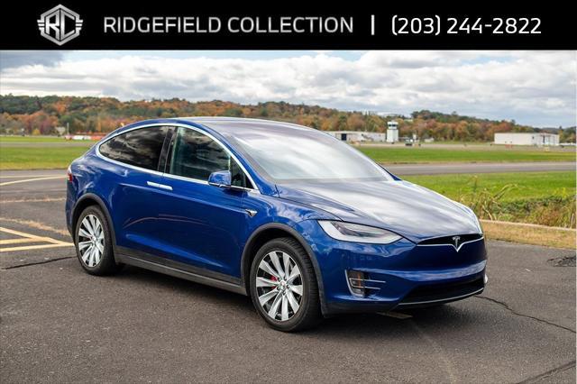 used 2020 Tesla Model X car, priced at $44,990