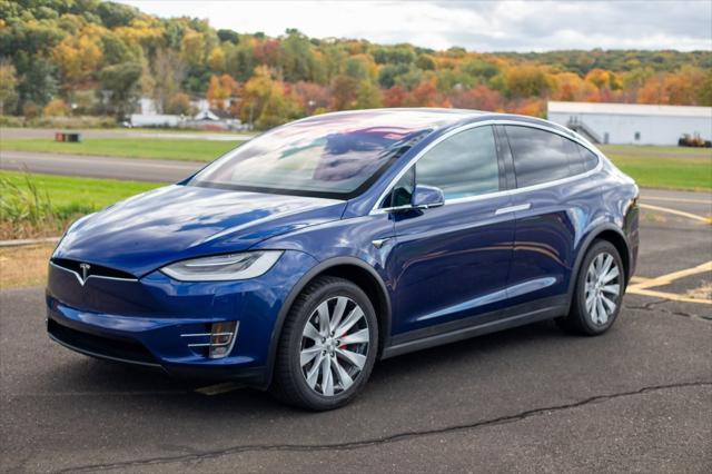 used 2020 Tesla Model X car, priced at $44,990