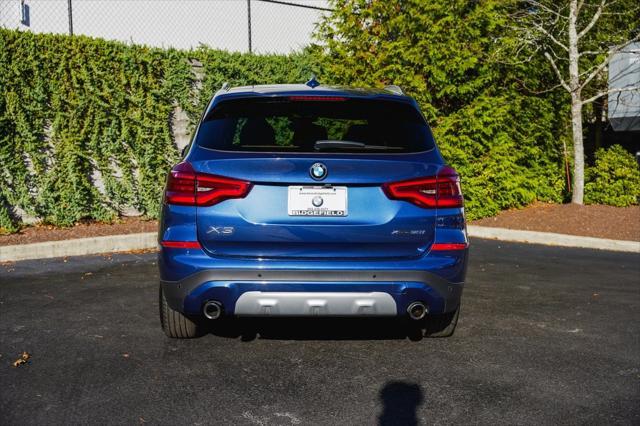 used 2021 BMW X3 car, priced at $28,290