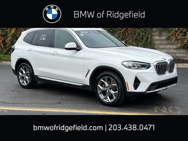 used 2022 BMW X3 car, priced at $35,490