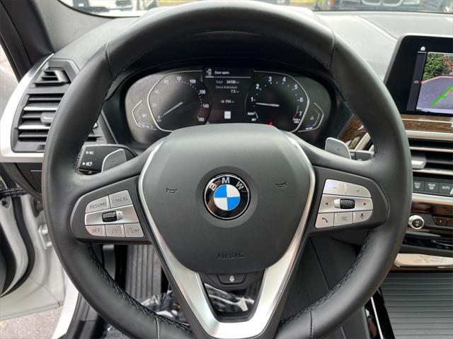 used 2022 BMW X3 car, priced at $35,490