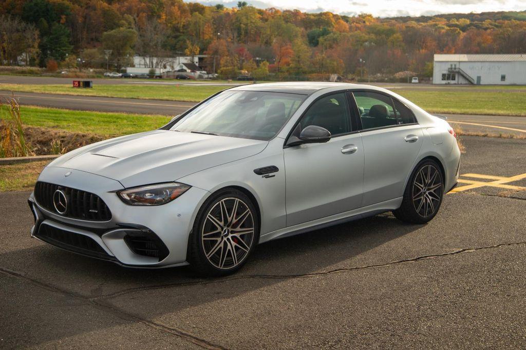used 2024 Mercedes-Benz AMG C 63 car, priced at $74,990