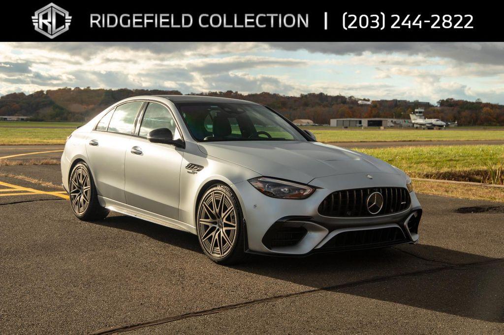 used 2024 Mercedes-Benz AMG C 63 car, priced at $74,990
