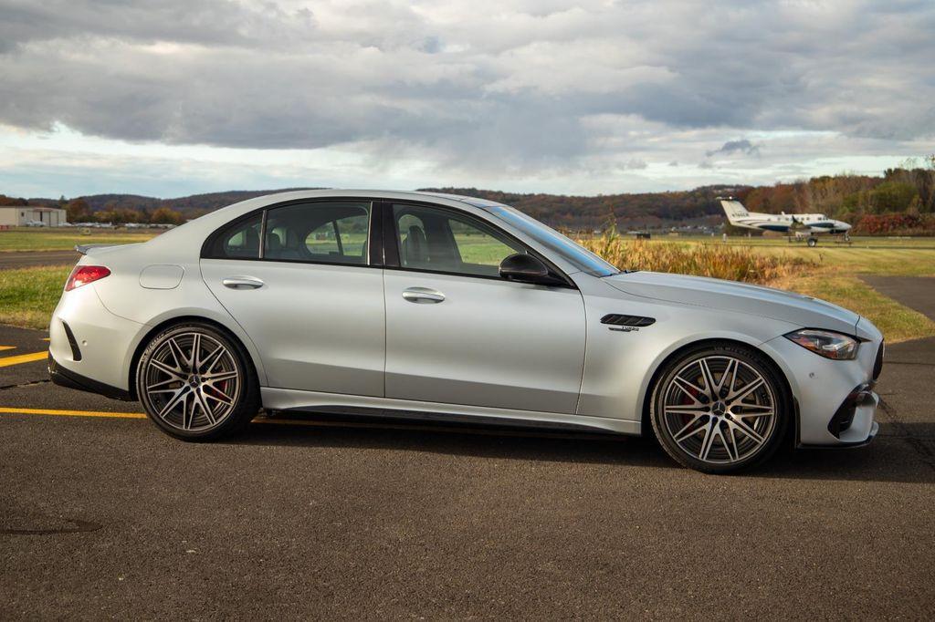 used 2024 Mercedes-Benz AMG C 63 car, priced at $74,990