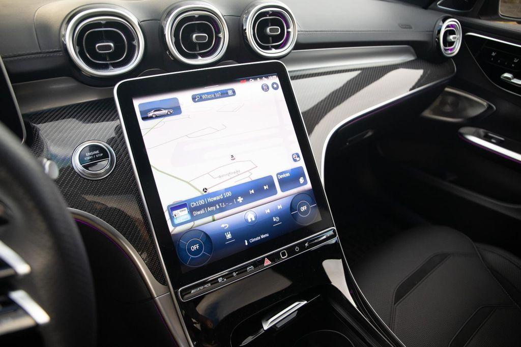 used 2024 Mercedes-Benz AMG C 63 car, priced at $74,990