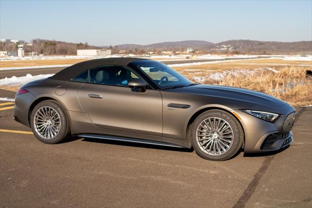 used 2023 Mercedes-Benz AMG SL 43 car, priced at $79,990