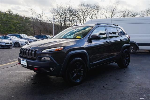 used 2018 Jeep Cherokee car, priced at $17,290