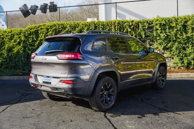 used 2018 Jeep Cherokee car, priced at $17,290