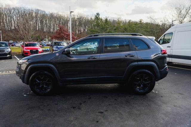 used 2018 Jeep Cherokee car, priced at $17,290