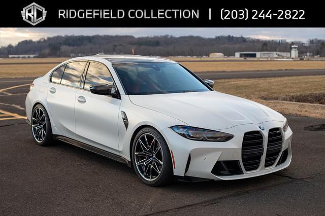 used 2022 BMW M3 car, priced at $76,990