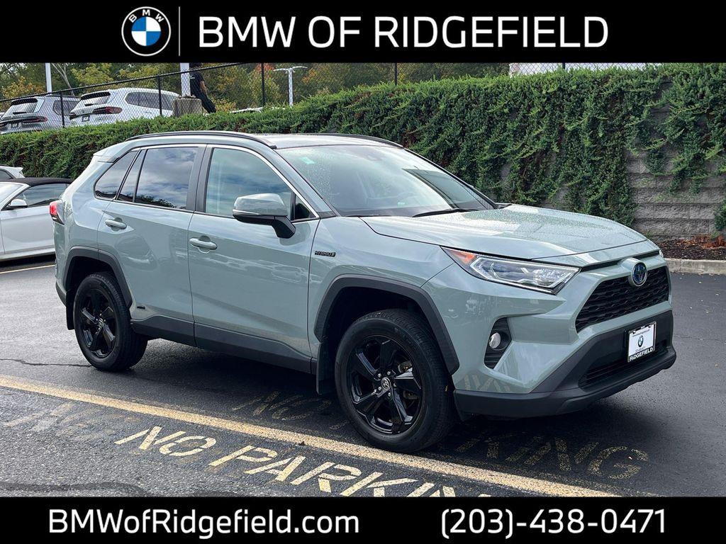 used 2021 Toyota RAV4 Hybrid car, priced at $31,490