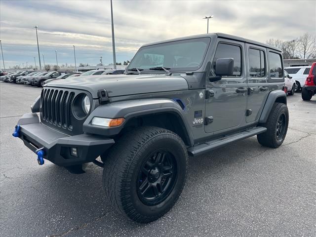 used 2020 Jeep Wrangler Unlimited car, priced at $21,000