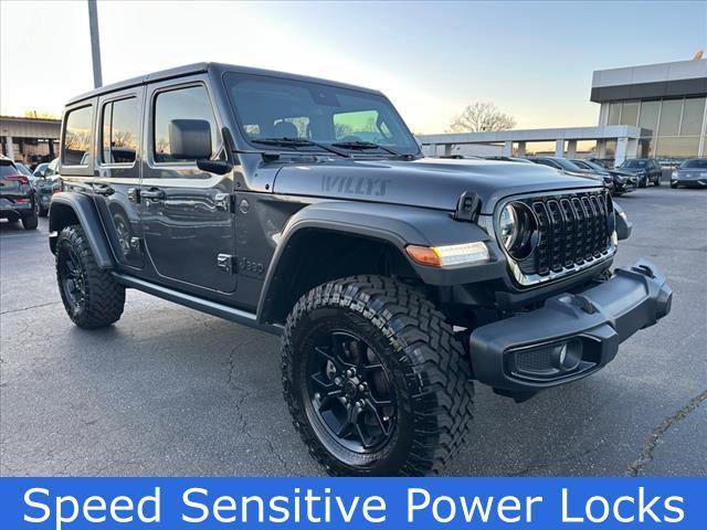 used 2024 Jeep Wrangler car, priced at $38,300