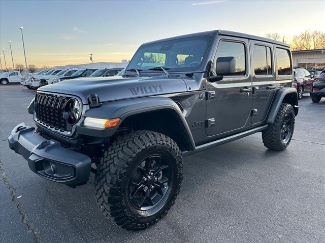 used 2024 Jeep Wrangler car, priced at $38,300