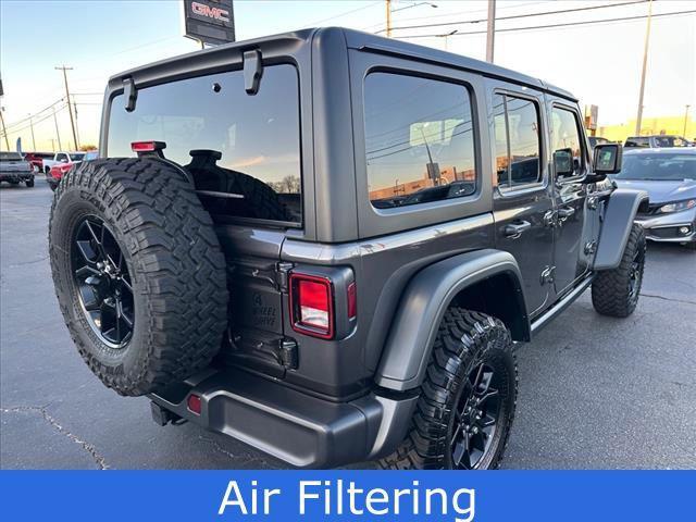 used 2024 Jeep Wrangler car, priced at $38,300