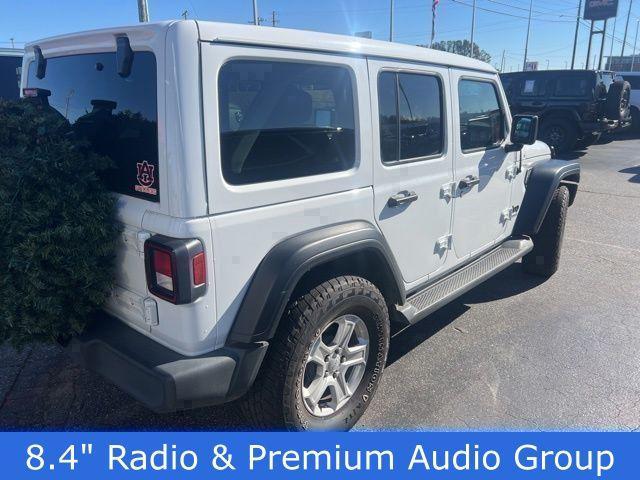 used 2022 Jeep Wrangler Unlimited car, priced at $28,499