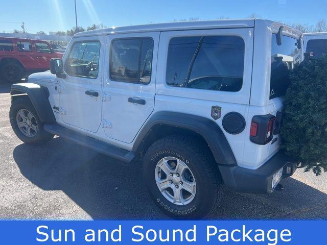 used 2022 Jeep Wrangler Unlimited car, priced at $28,499