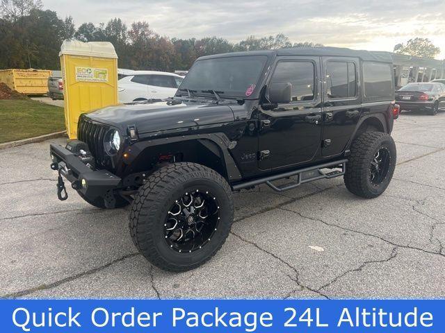 used 2020 Jeep Wrangler Unlimited car, priced at $32,000