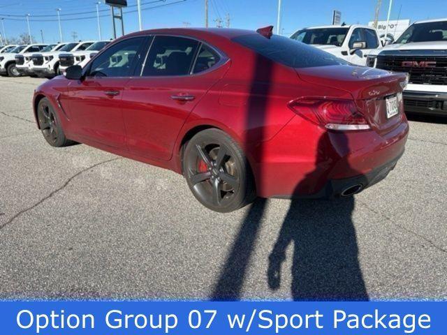 used 2021 Genesis G70 car, priced at $26,998