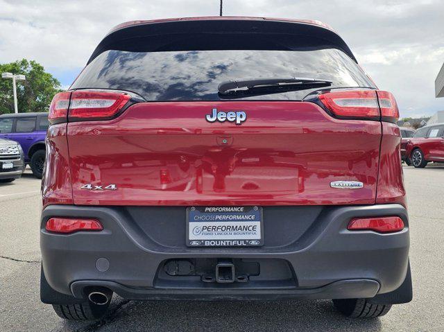 used 2015 Jeep Cherokee car, priced at $9,800