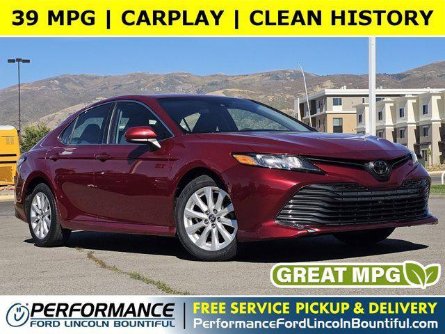 used 2020 Toyota Camry car, priced at $19,596