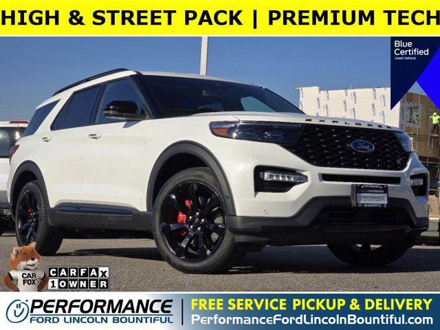 used 2021 Ford Explorer car, priced at $38,846