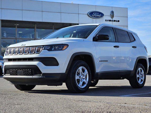 used 2022 Jeep Compass car, priced at $17,318