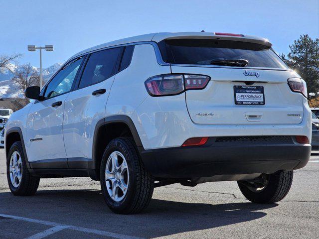 used 2022 Jeep Compass car, priced at $17,318