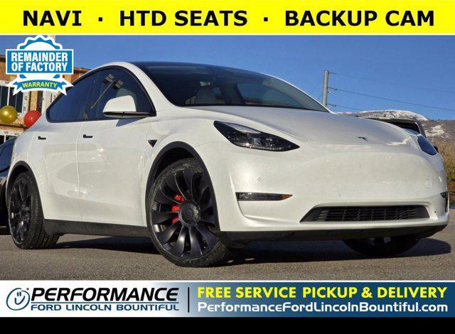 used 2022 Tesla Model Y car, priced at $33,919