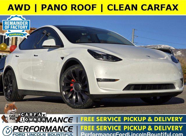 used 2022 Tesla Model Y car, priced at $32,400