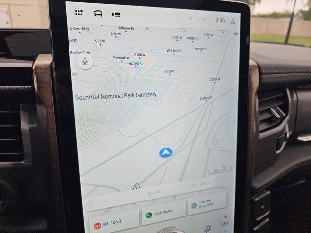 new 2025 Ford F-150 Lightning car, priced at $75,797