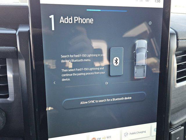 new 2025 Ford F-150 Lightning car, priced at $63,290