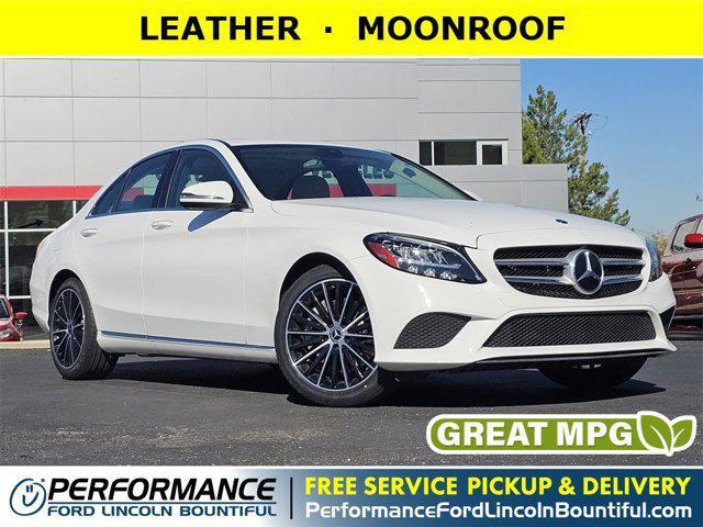 used 2021 Mercedes-Benz C-Class car, priced at $26,984