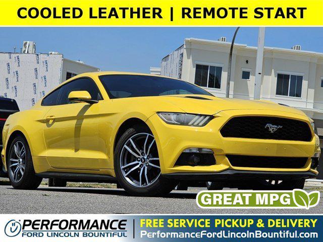 used 2016 Ford Mustang car, priced at $15,246