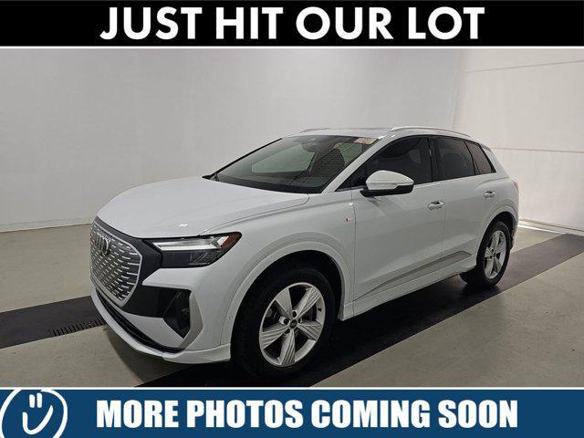used 2023 Audi Q4 e-tron car, priced at $27,392