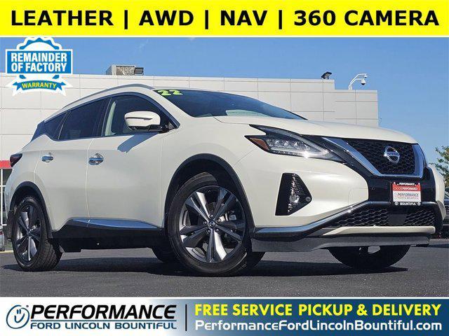 used 2022 Nissan Murano car, priced at $27,578