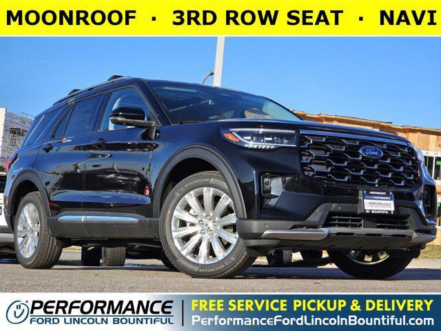 new 2025 Ford Explorer car, priced at $55,869