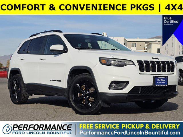 used 2020 Jeep Cherokee car, priced at $17,552