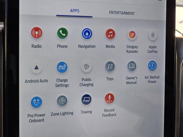 new 2025 Ford F-150 Lightning car, priced at $75,513