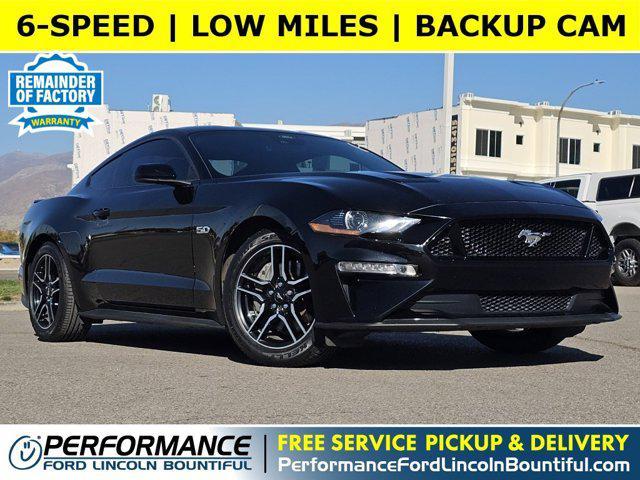 used 2022 Ford Mustang car, priced at $36,523