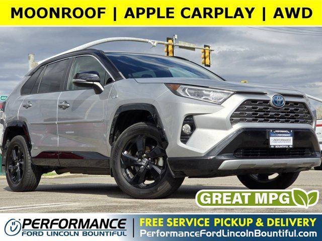 used 2020 Toyota RAV4 Hybrid car, priced at $24,996