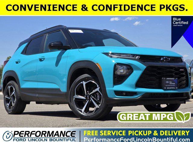 used 2021 Chevrolet TrailBlazer car, priced at $24,680