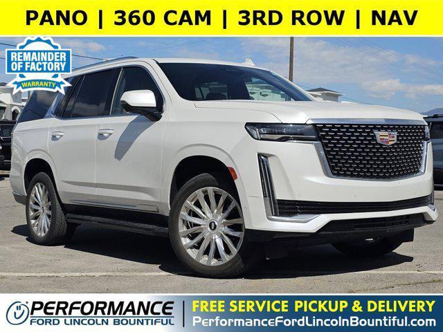 used 2022 Cadillac Escalade car, priced at $67,942