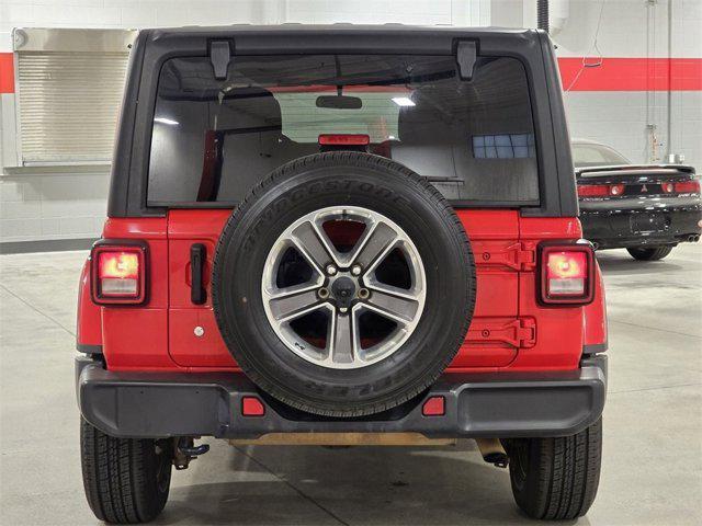 used 2020 Jeep Wrangler Unlimited car, priced at $27,582