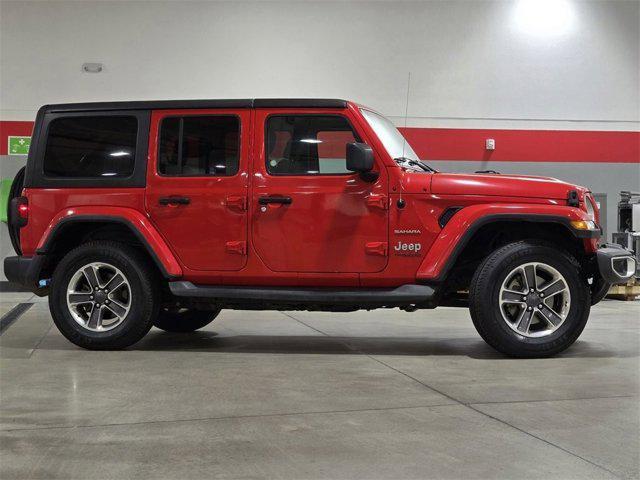 used 2020 Jeep Wrangler Unlimited car, priced at $27,582