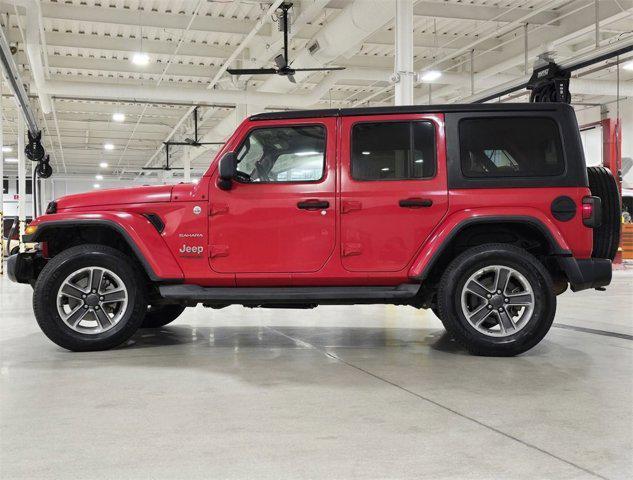 used 2020 Jeep Wrangler Unlimited car, priced at $27,582